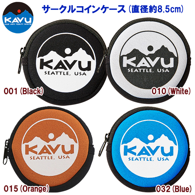 KAVU(カブー)/財布/コインケース サークルコインケース 19820447 (カラー:001(Black)×サイズ:Fサイズ)