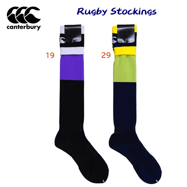 CANTERBURY カンタベリー ラグビー メンズ ソックス ストッキング AS06356(カラー:19×サイズ:2527cm)