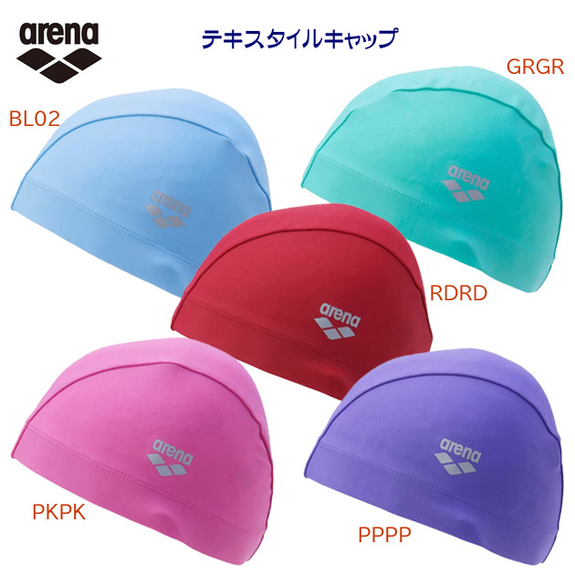 arena/アリーナ/スイムキャップ テキスタイルキャップ(スイムキャップ) AS5SSC71U(カラー:RDRD×サイズ:Fサイズ)