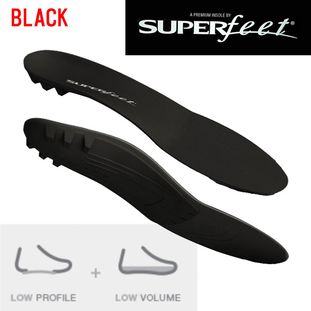 スーパーフィート/インソール/中敷き トリムフィットシリーズ ブラック BLACK(カラー:BLK×サイズ:F)