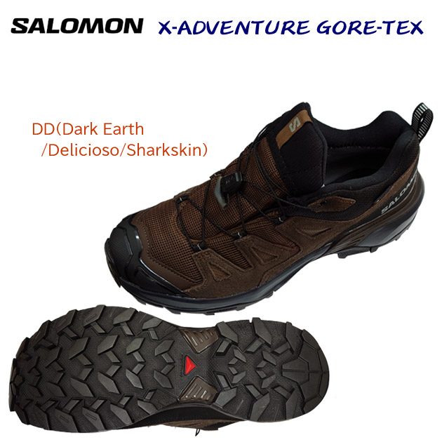 salomon/サロモン/メンズシューズ/ゴアテックス/ハイキングシューズ X ULTRA 360 LEATHER GORE-TEX(メンズ/ハイキングシューズ) L47571200(カラー:DD×サイズ:27.0cm)