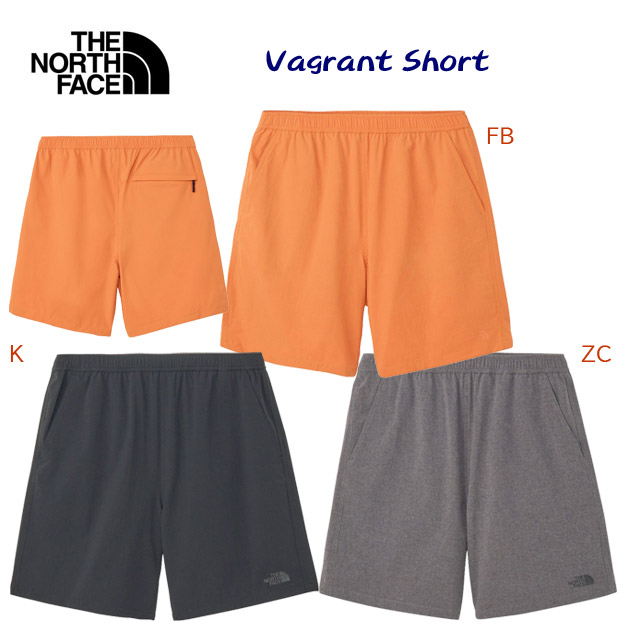 ザ・ノース・フェイス/メンズウェア/ハーフパンツ NEW ヴェイグラントショーツ(メンズ/ハーフパンツ) NB22582(カラー:K×サイズ:Mサイズ)
