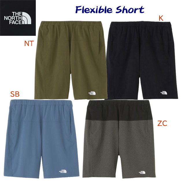 ノースフェイス/メンズウェア/ハーフパンツ 23春夏NEW フレキシブルショーツ(メンズ/ハーフパンツ) NB42387(カラー:NT×サイズ:Mサイズ)
