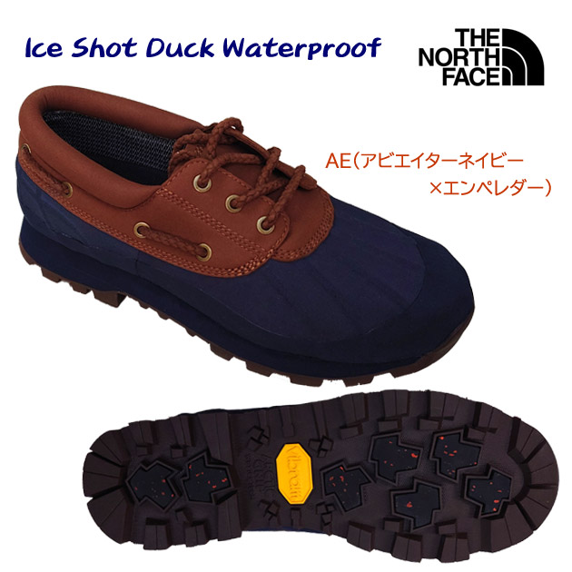 セール ザ・ノース・フェイス/メンズシューズ/スニーカー/ブーツ アイス ショット ダック ウォータープルーフ(ユニセックス/ブーツ) NF52481 カラー:AE(カラー:AE×サイズ:27.0cm)