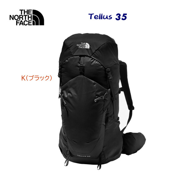 NEW THE NORTH FACE/ザ・ノース・フェイス/バッグ/バックパック/ザック テルス35(バックパック) NM62368(カラー:K×サイズ:M)