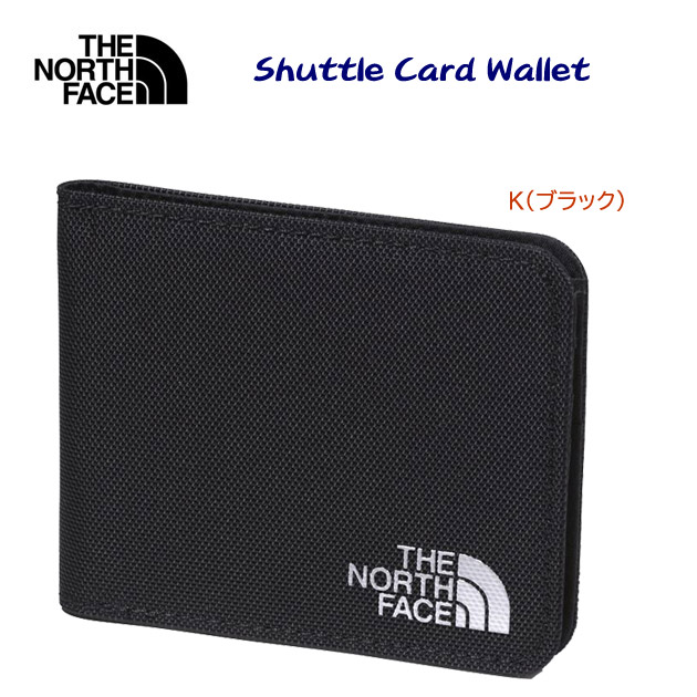 ノースフェイス/財布/ワレット/ウォレット シャトルカードワレット(財布) NM82339(カラー:K×サイズ:Fサイズ)