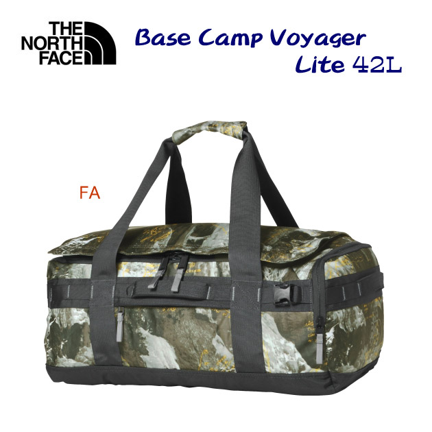 ザ・ノース・フェイス/バッグ/ダッフルバッグ ベースキャンプボイジャーライト42L(ダッフルバッグ) NM82379(カラー:FA×サイズ:42L)
