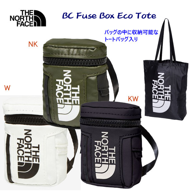 NEW THE NORTH FACE/ザ・ノース・フェイス/バッグ/トートバッグ/ポーチ ヒューズボックスエコトート(トートバッグ) NN32328(カラー:KW×サイズ:Fサイズ)