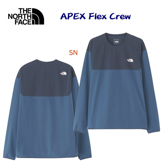 セール ザ・ノース・フェイス/メンズウェア/Tシャツ エイペックスフレックスクルー(メンズ/Tシャツ) NP72382(カラー:SN×サイズ:Mサイズ)