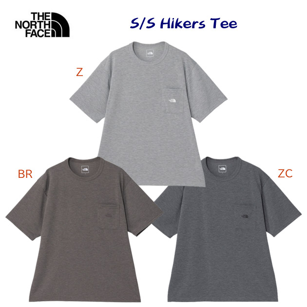 ザ・ノース・フェイス/メンズウェア/Tシャツ 25春夏NEW ショートスリーブハイカーズティー(メンズ/Tシャツ) NT12510(カラー:ZC×サイズ:Lサイズ)