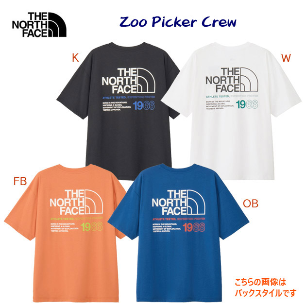 ザ・ノース・フェイス/メンズウェア/Tシャツ 25春夏NEW ショートスリーブイーエス66ロゴワイドティー(メンズ/Tシャツ) NT32597(カラー:W×サイズ:Lサイズ)
