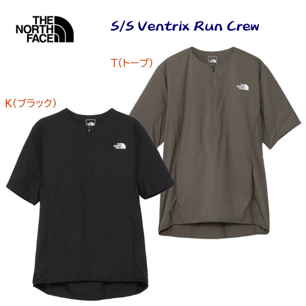 NEW THE NORTH FACE ザ・ノース・フェイス メンズウェア 半袖 中綿 S/S ベントリックスランクルー NY82579(カラー:K×サイズ:L)