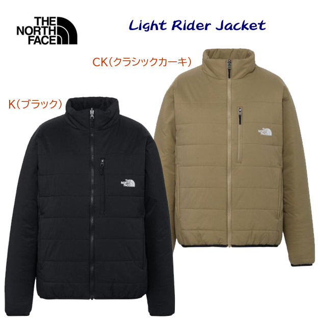 NEW THE NORTH FACE ザ・ノース・フェイス レディースウェア ジャケット ライトライダージャケット NYW82554(カラー:CK×サイズ:M)