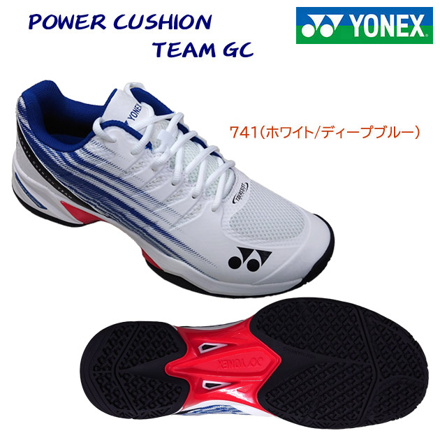 ヨネックス/メンズシューズ/テニスシューズ パワークッション チームGC(テニスシューズ/ユニセックス) SHTTGC カラー:741(カラー:741×サイズ:27.0cm)