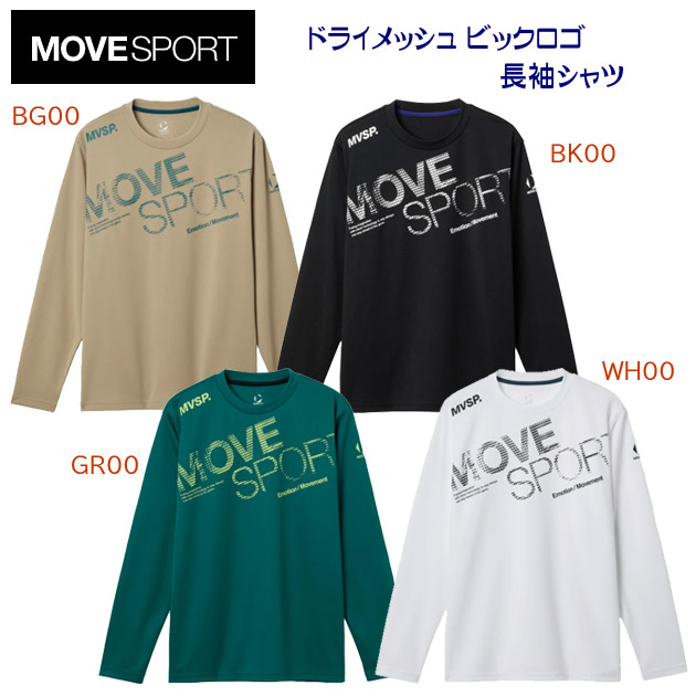 NEW DESCENTE/デサント/メンズウェア/Tシャツ/長袖 ドライメッシュビックロゴ長袖シャツ(メンズ/Tシャツ) ST5FLT00M(カラー:WH00×サイズ:Lサイズ)