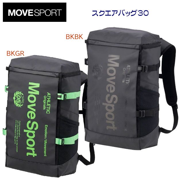 NEW DESCENTE/デサント/バッグ/バックパック/スクエアバック スクエアバッグ30(バックパック) ST5SBP30U(カラー:BKBK×サイズ:30L)
